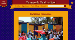 Desktop Screenshot of carnevalefantastico.com